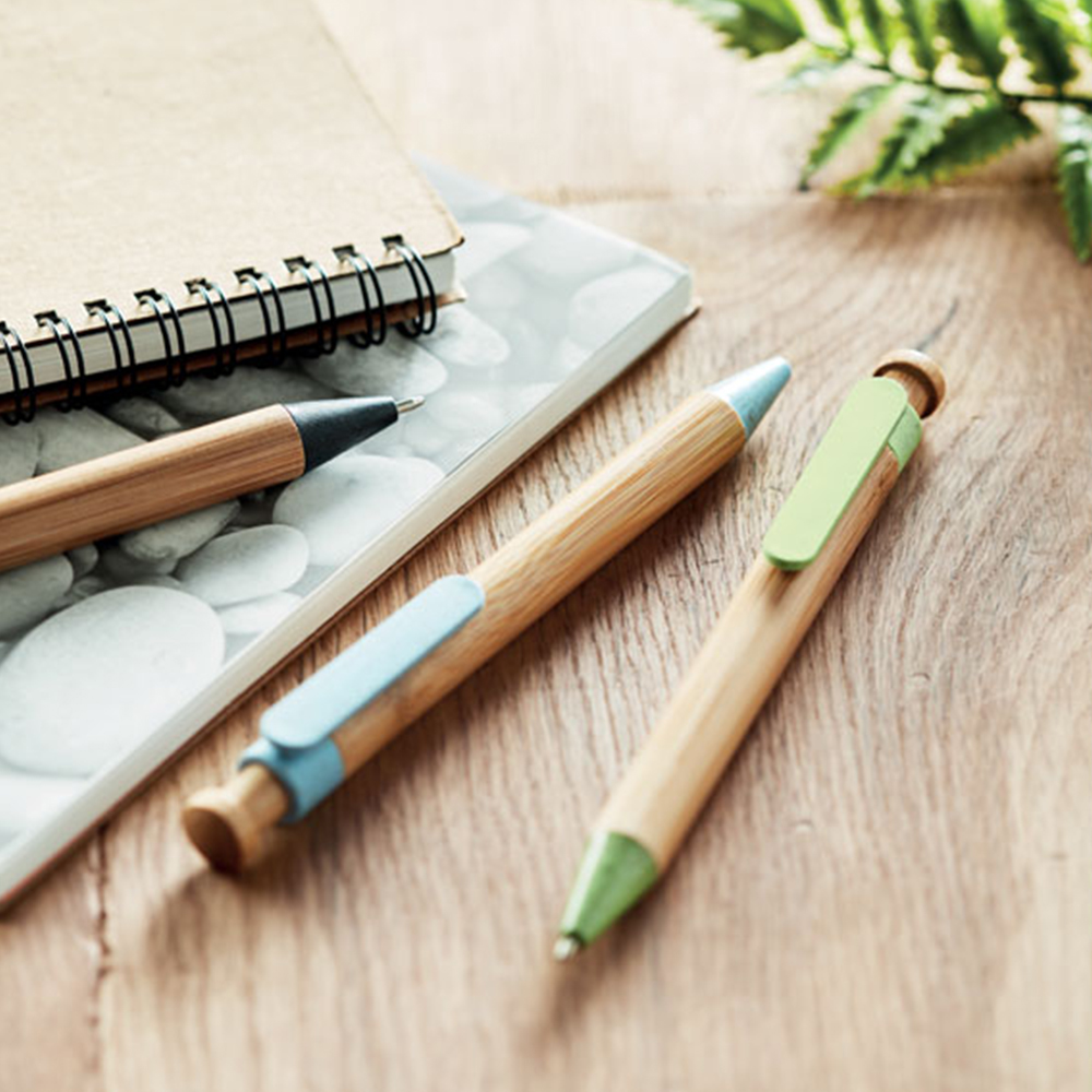 Pen wheat straw and bamboo | engraving - Image 2